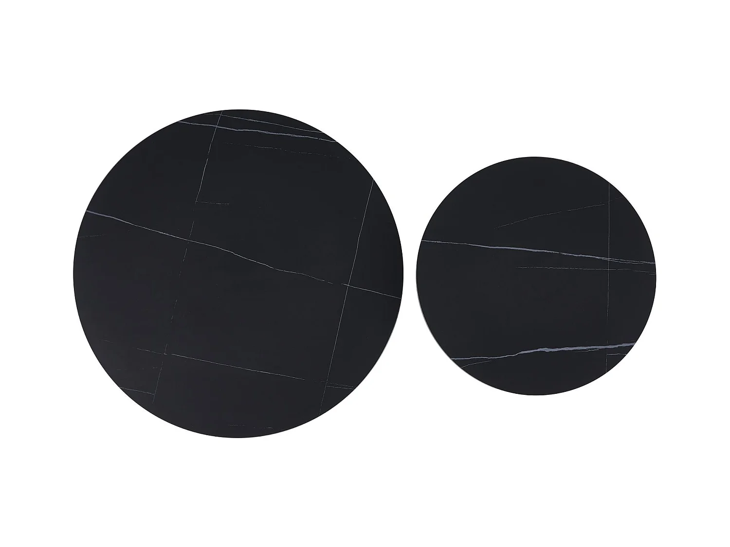 Table basse - céramique - noire - ARGOT 2x