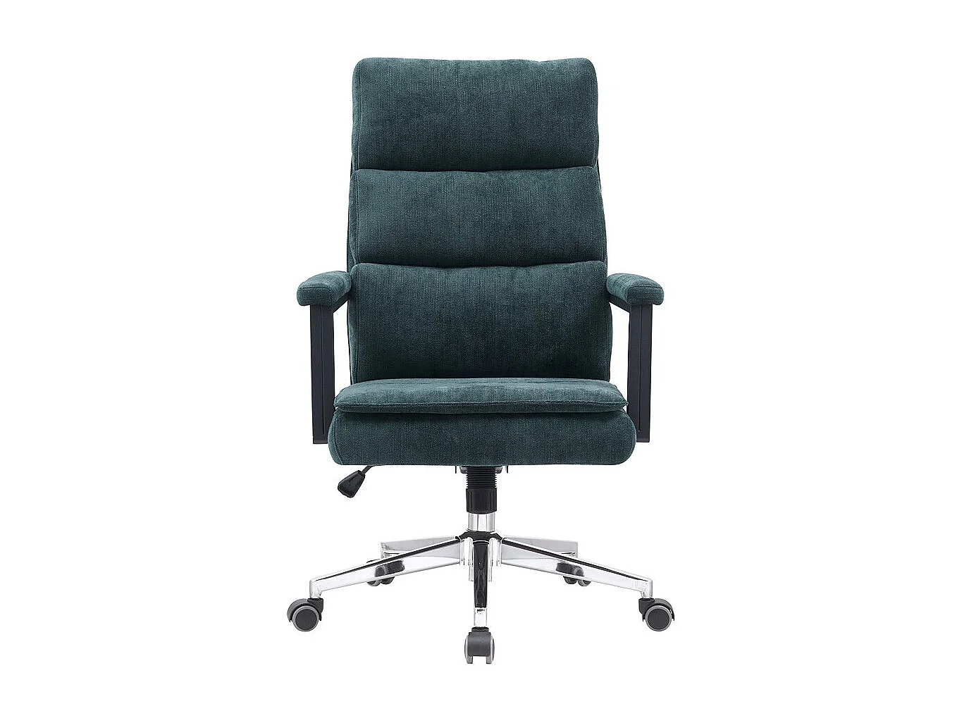 Bureaustoel - In hoogte verstelbaar en draaibaar - Stof - groen - MLINAR