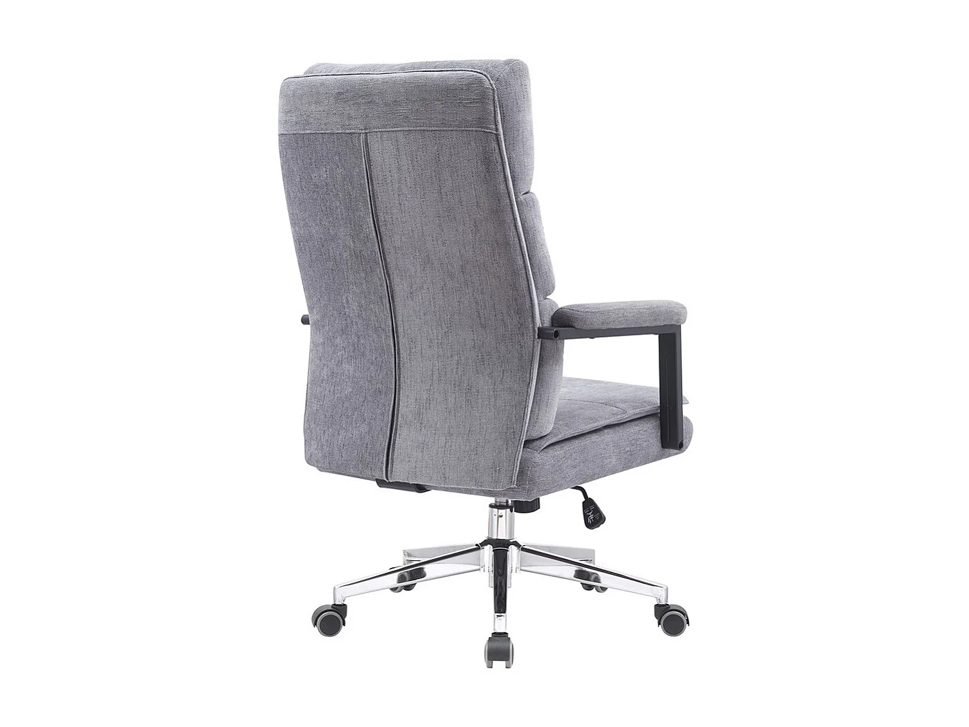Bureaustoel - In hoogte verstelbaar en draaibaar - Stof - grijs - MLINAR