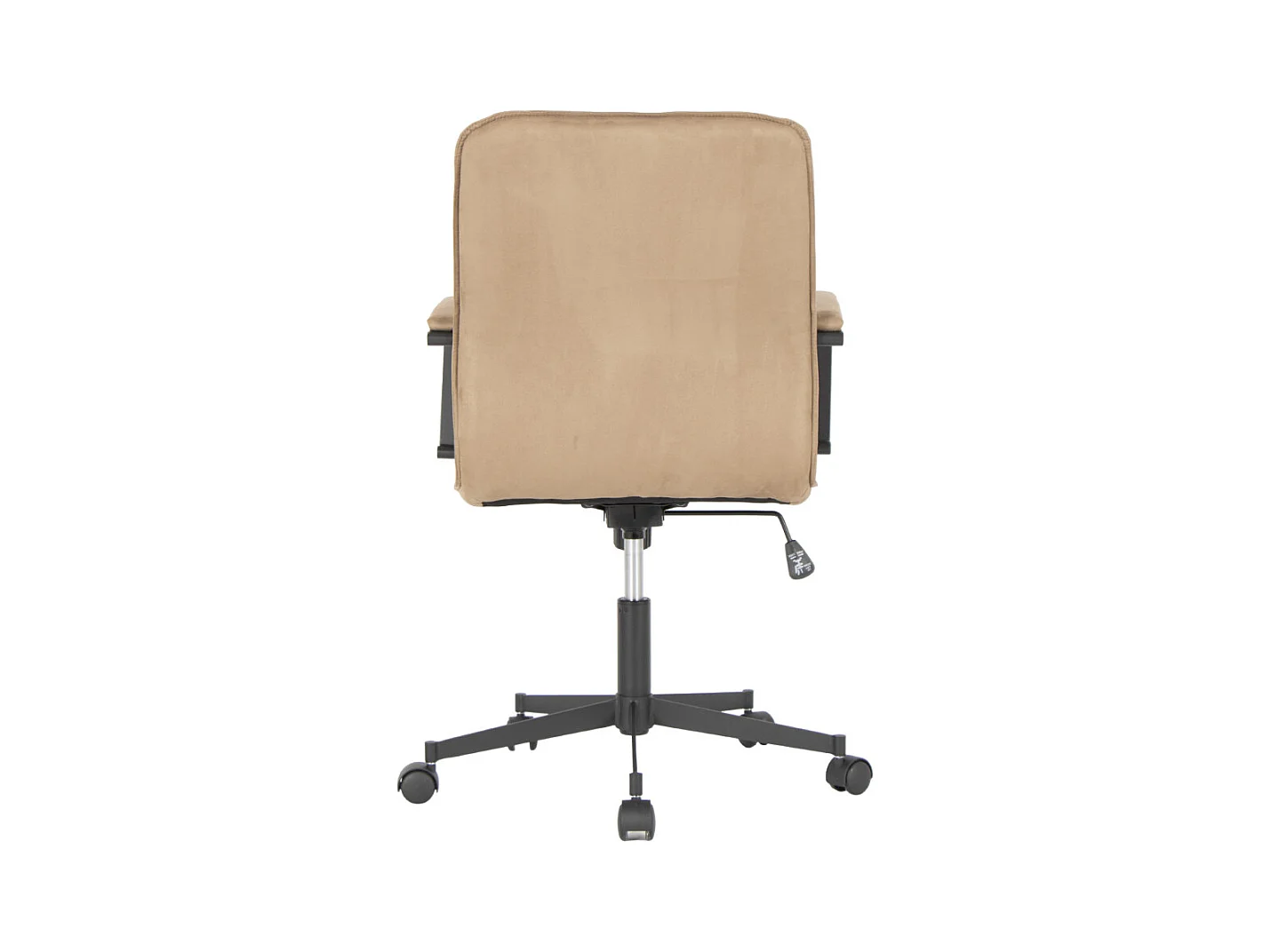 Bürostuhl - Drehbar und höhenverstellbar  - Wildleder - hellbraun - NICHOLS