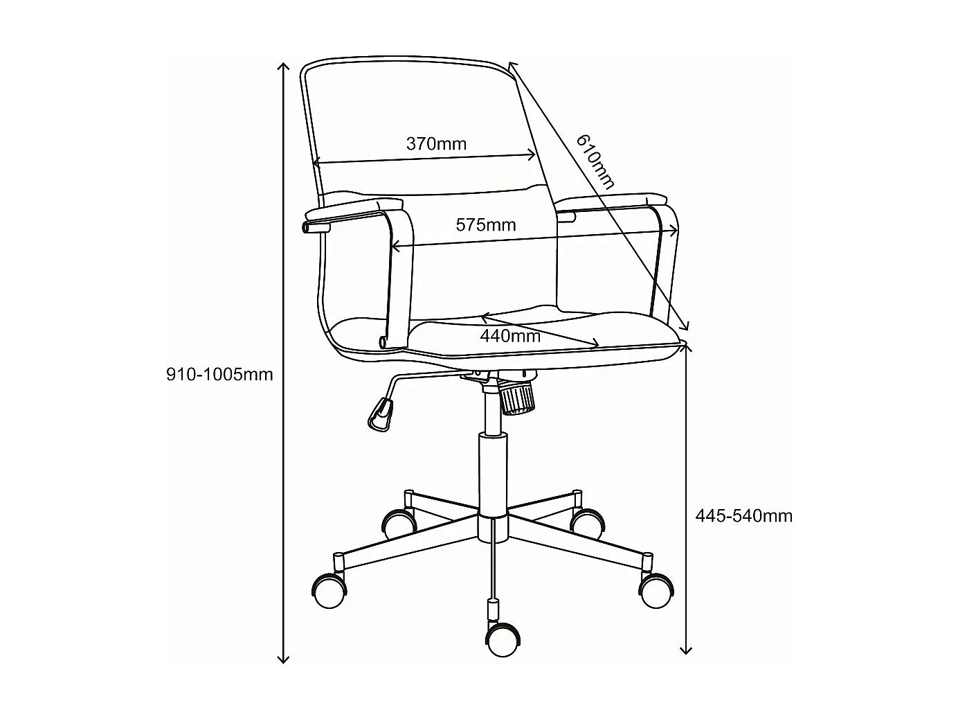 Fotel biurowy - obrotowy i regulowany na wysokość - zamsz - jasnobrązowy - NICHOLS