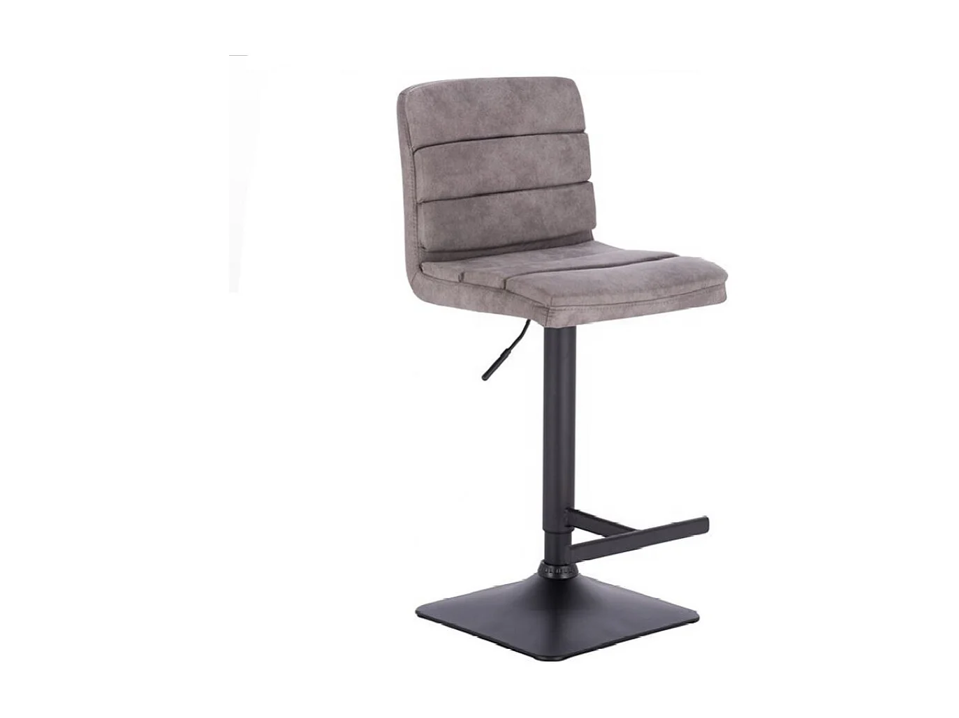 Barkruk - kunstleer - bruin - TOLUN