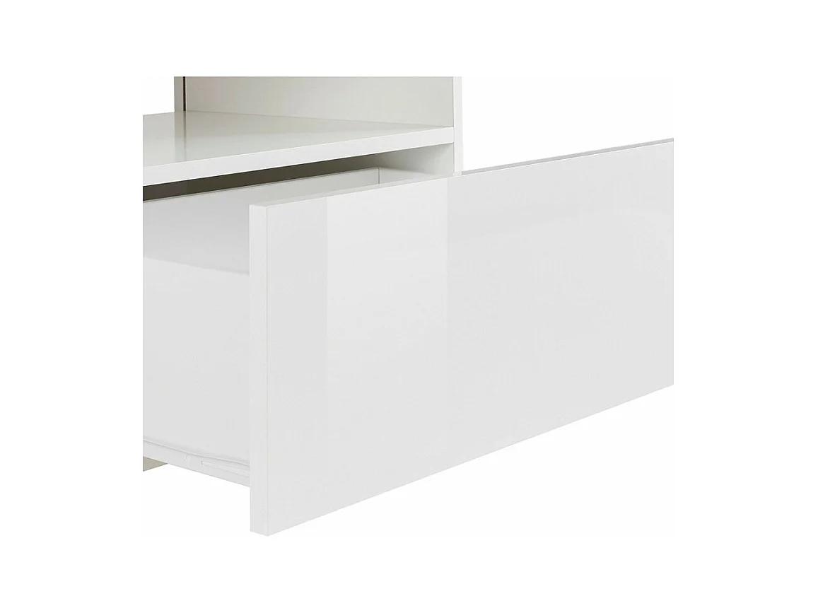 Mobile TV moderno buffet salotto 2 porte 1 cassetto 150 cm Vesta