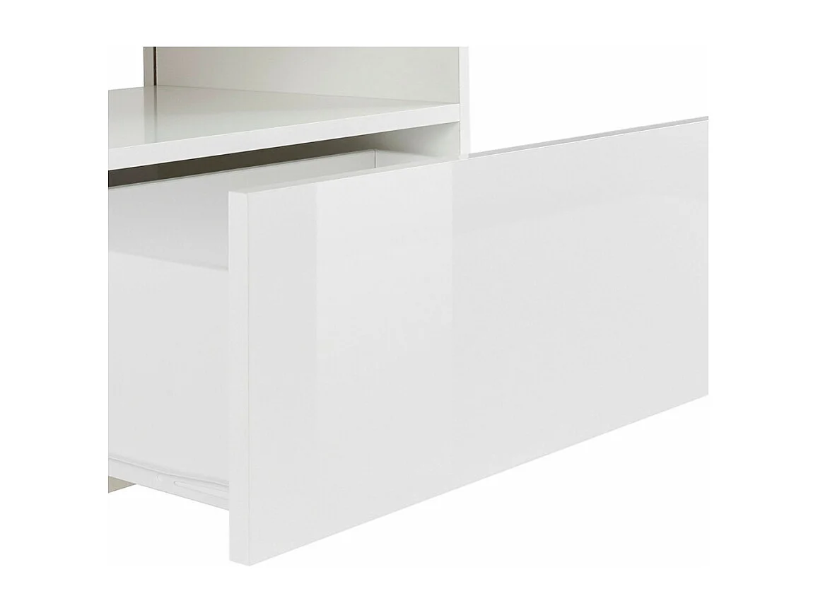 Mobile TV moderno buffet salotto 2 porte 1 cassetto 150 cm Vesta