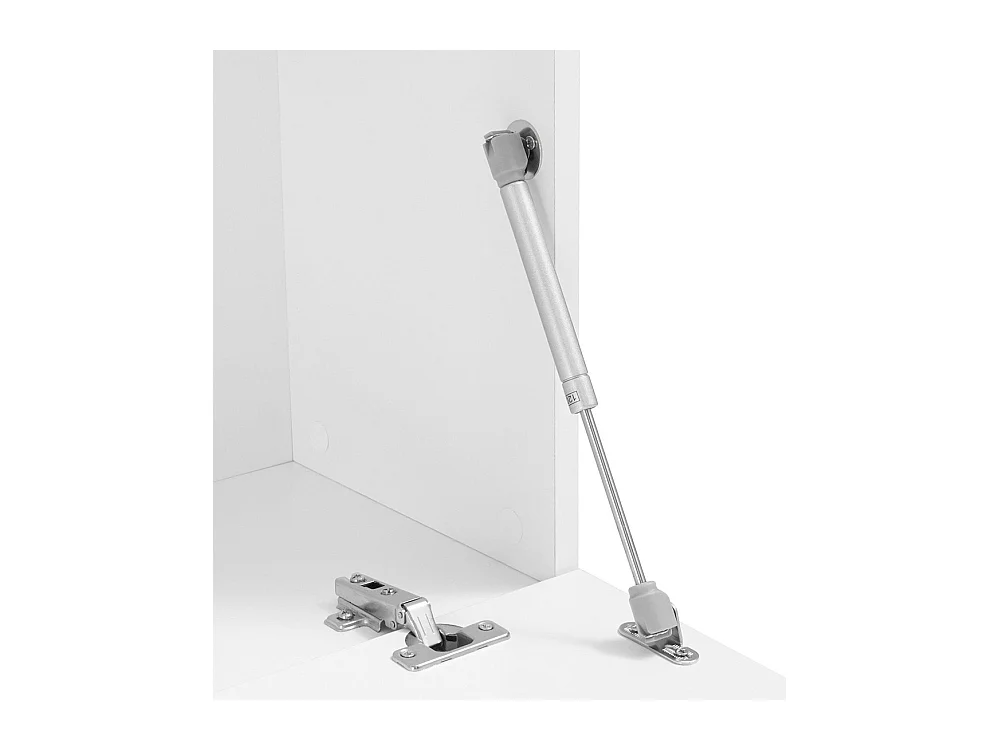 Mobile porta tv Maruska con 1 anta a ribalta bianco lucido 180x30x40 cm