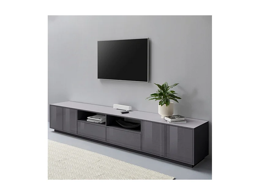 Mobile TV salotto design moderno 260cm Elios