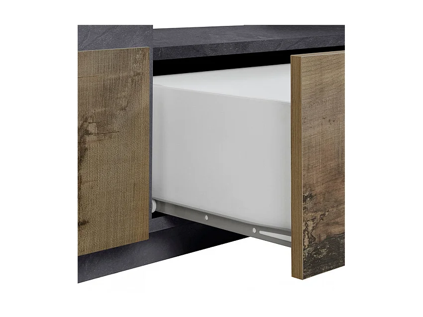 Mobile TV salotto cucina 260x43cm design moderno Pixel