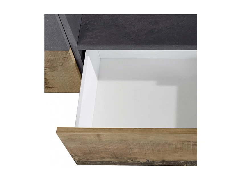 Mobile TV salotto cucina 260x43cm design moderno Pixel