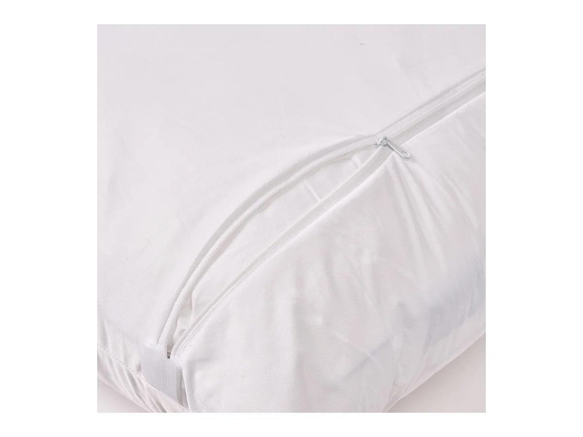 Pack Protège-matelas 160x200cm + 2 Protège oreillers 63x63cm Anti-punaises de lit - 2 personnes - Housse intégrale imperméable