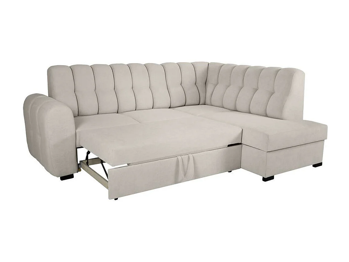 Hoekslaapbank Zoja rechts beige