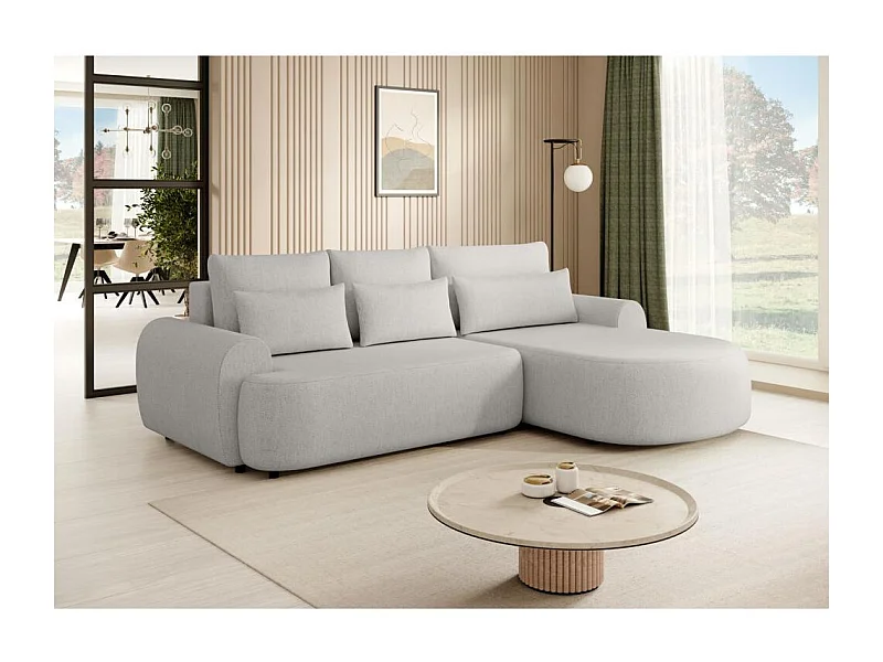 ECKSCHLAFSOFA Olivio L Beige