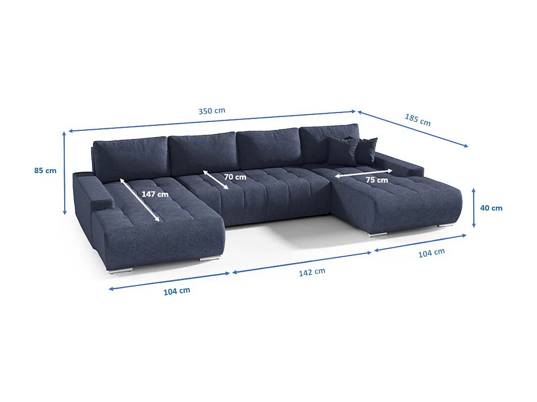 LOGEMENT Draco U bleu foncé