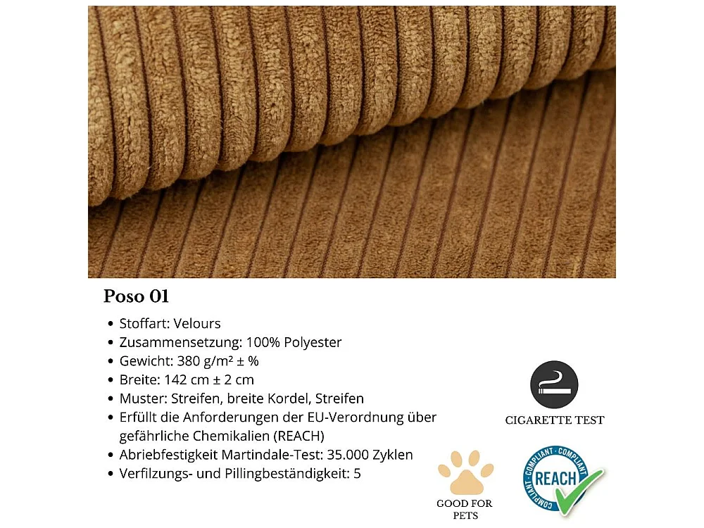 ECKSCHLAFSOFA Benny gelb links