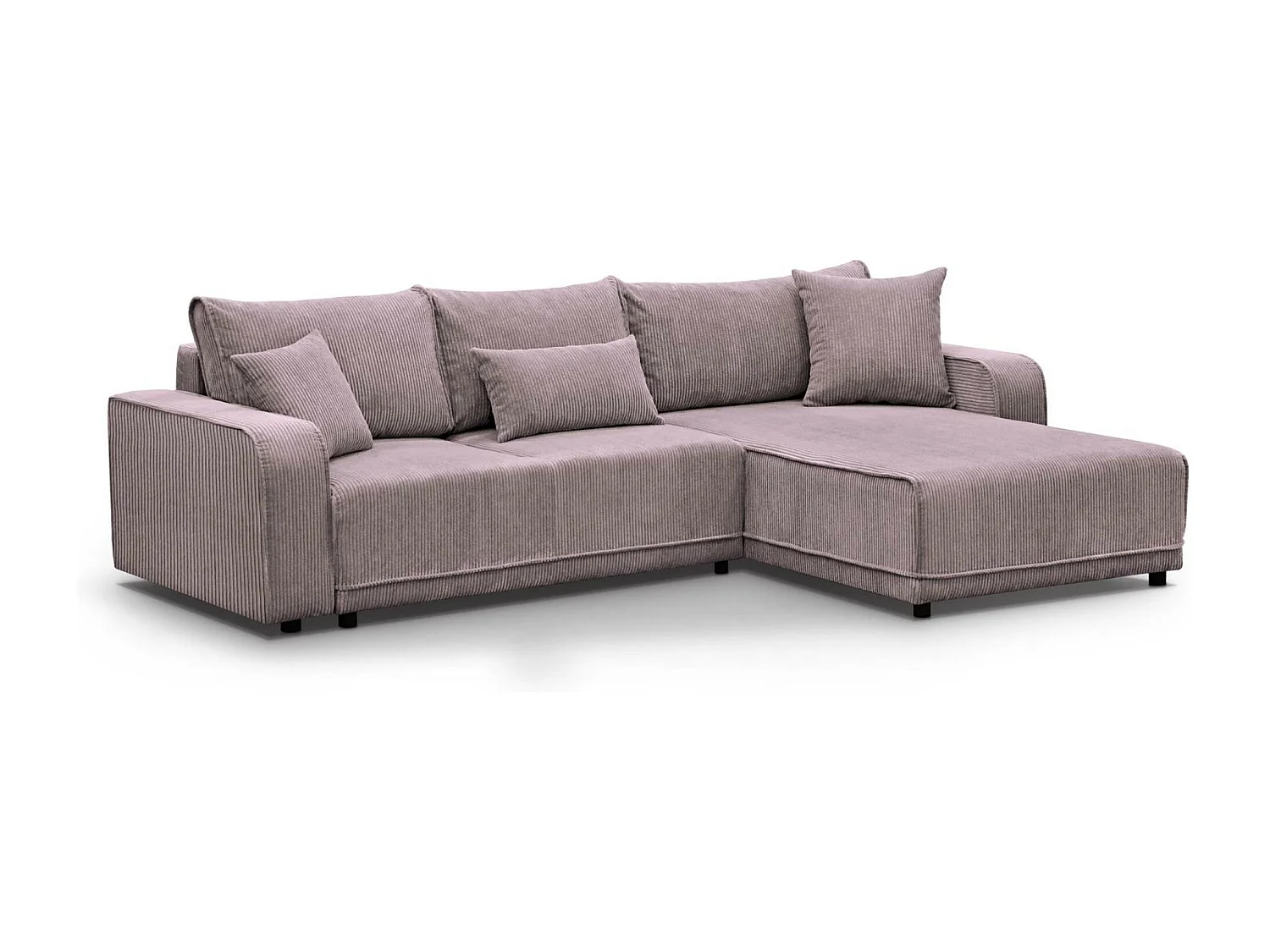 ECKSCHLAFSOFA Primo L rosa