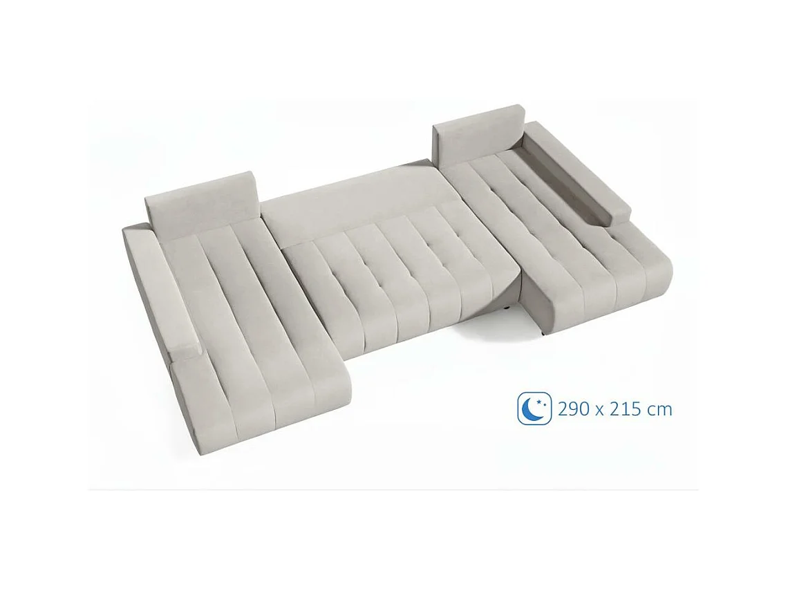 WOHNLANDSCHAFT Draco U beige