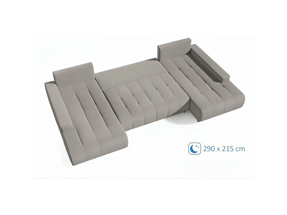 WOHNLANDSCHAFT Draco U cappuccino