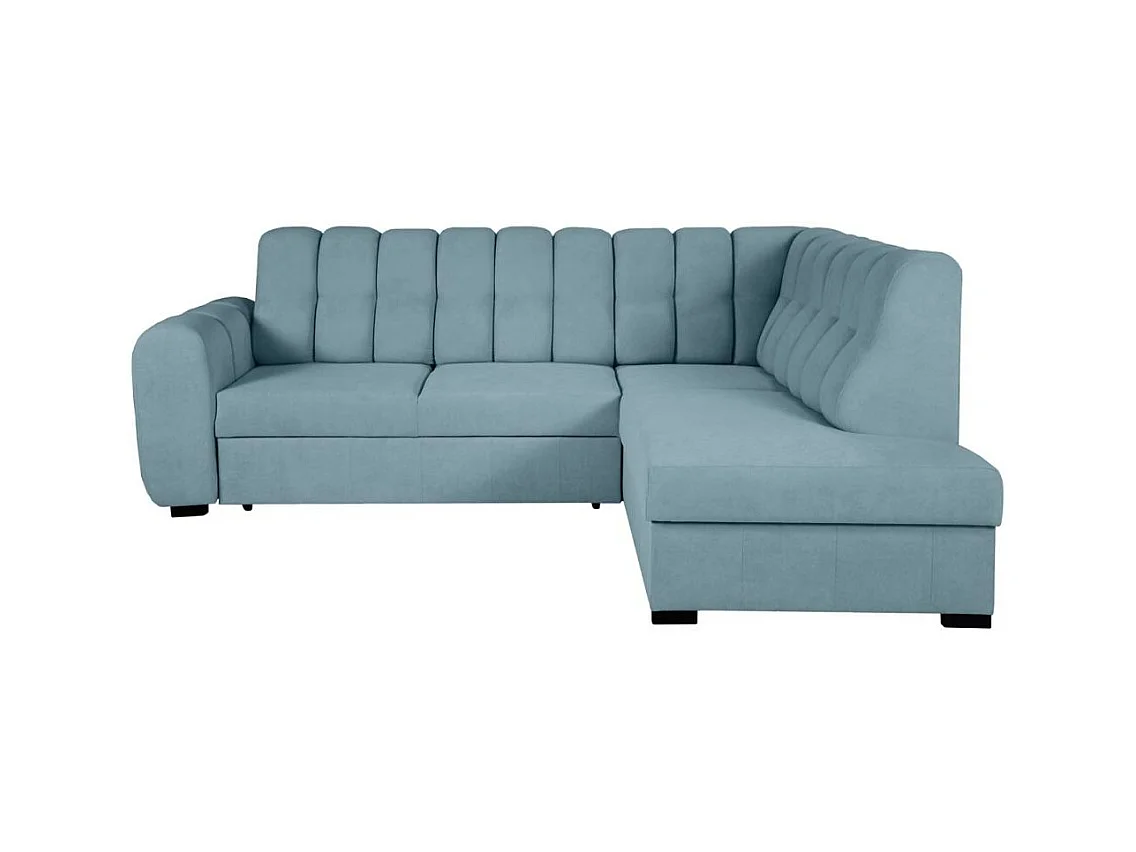 Hoekslaapbank Zoja rechts lichtblauw