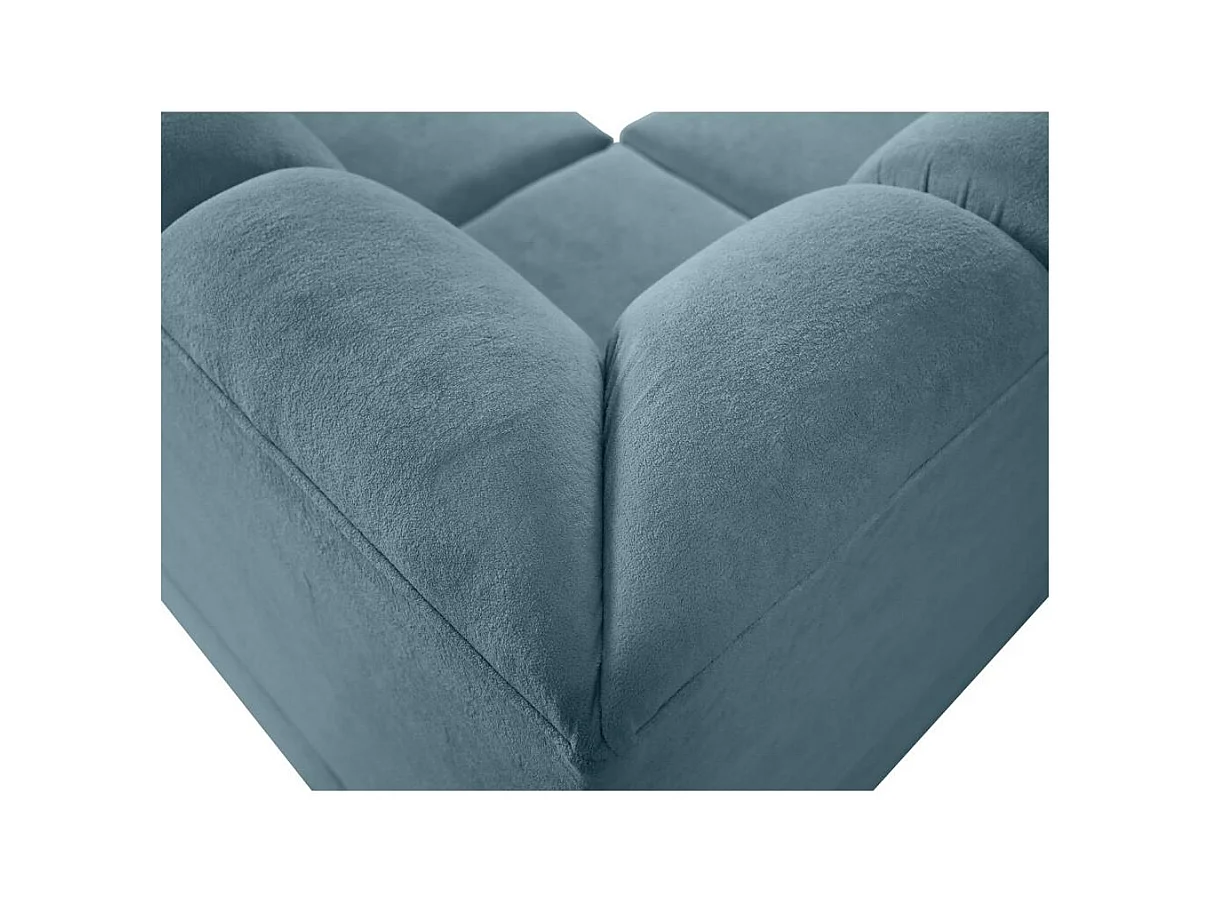 Hoekslaapbank Zoja rechts lichtblauw