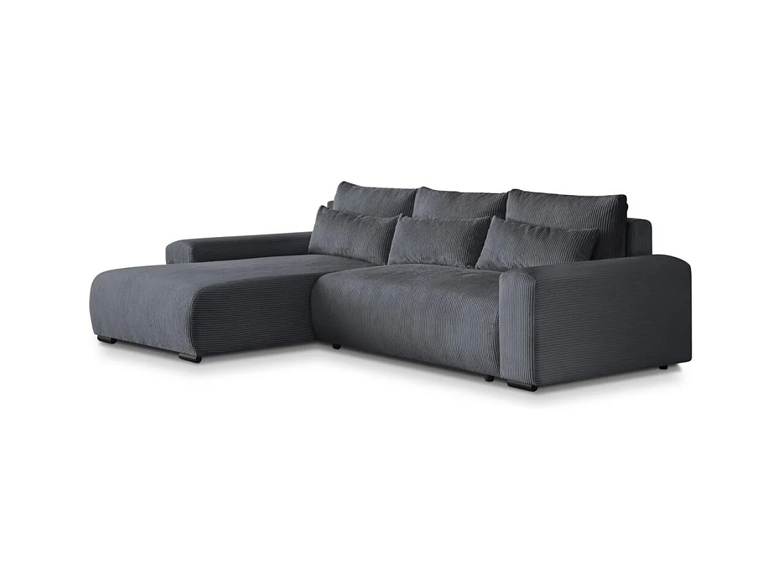 ECKSCHLAFSOFA Benny grau links