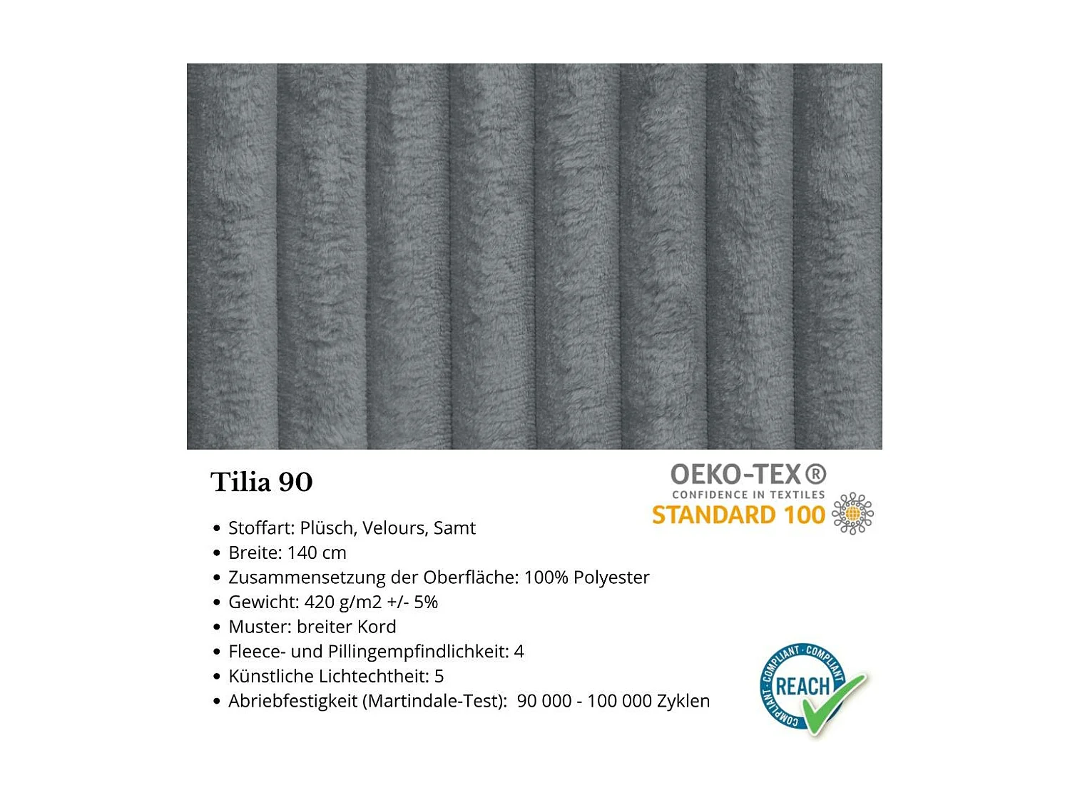 CANAPE-lit Samir 3 places gris foncé