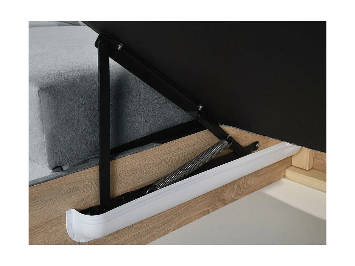 ECKSCHLAFSOFA Zoja links grau