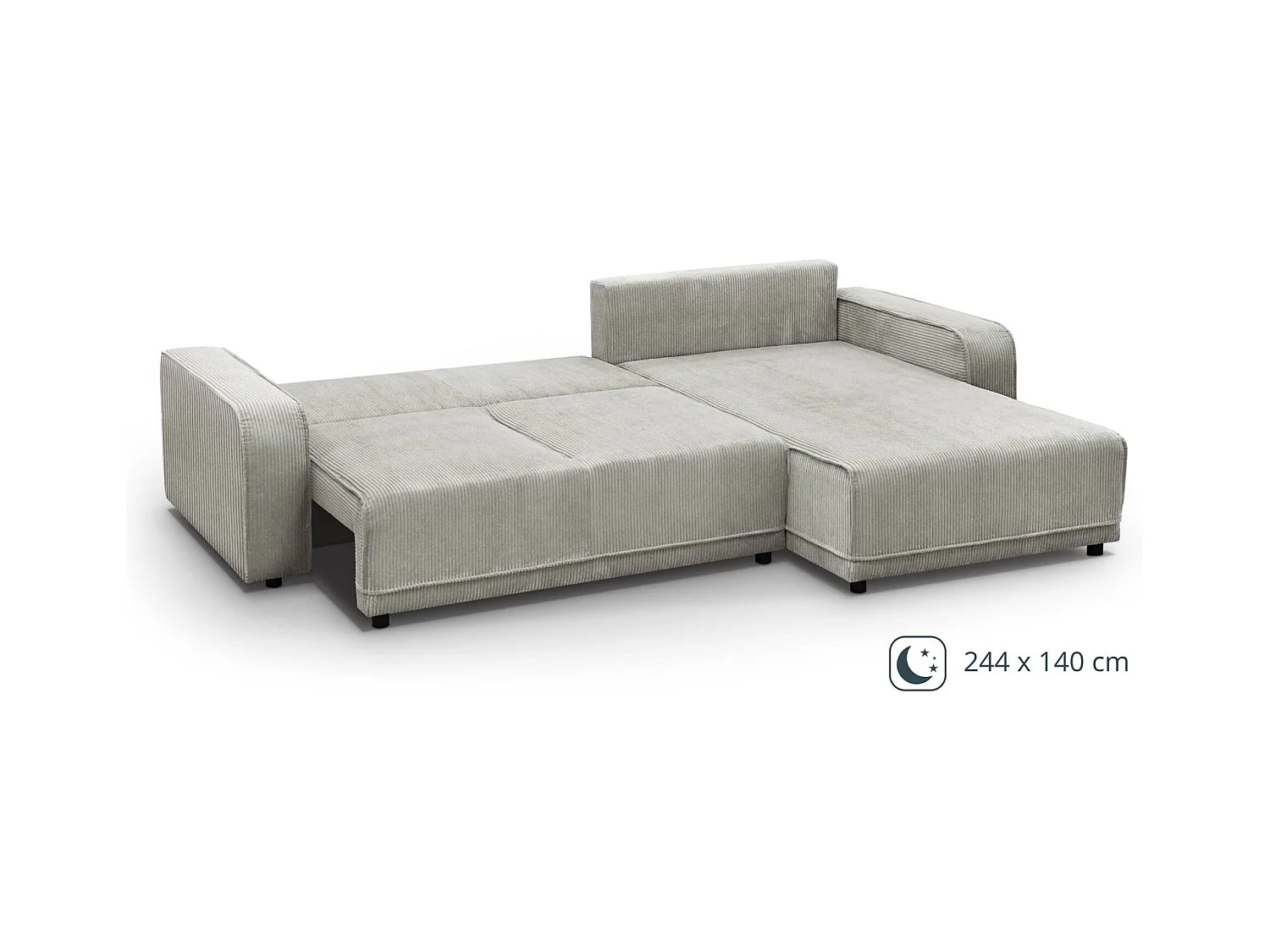 ECKSCHLAFSOFA Primo L beige