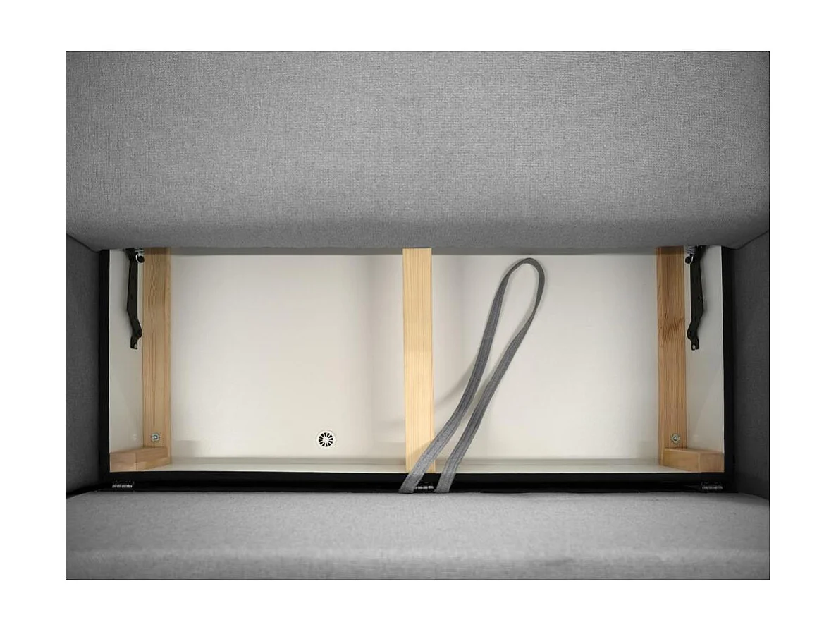 HOEKBANK Willow lichtgrijs