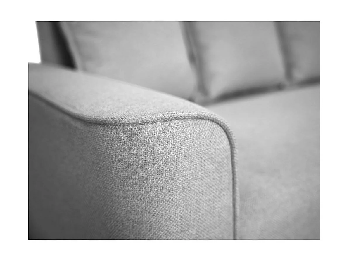 HOEKBANK Willow lichtgrijs