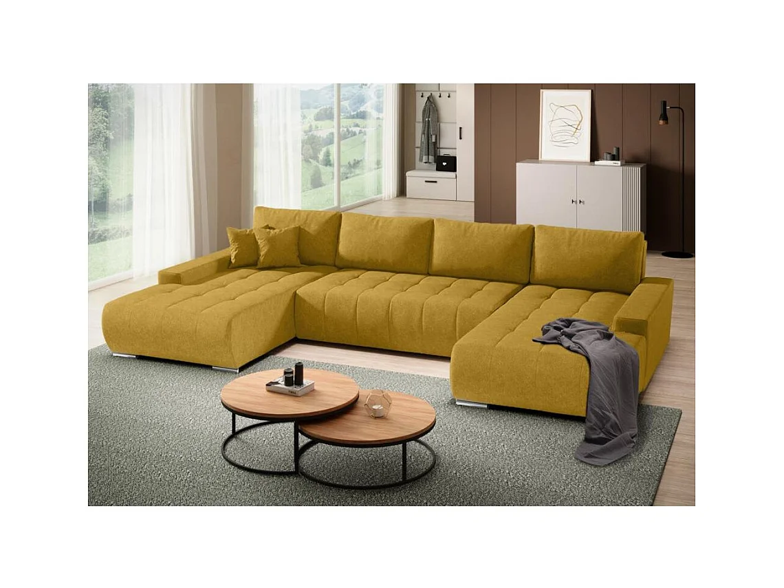 WOHNLANDSCHAFT Draco U Gelb