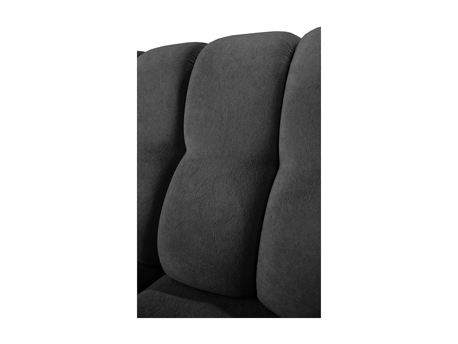 ECKSCHLAFSOFA Zoja rechts schwarz