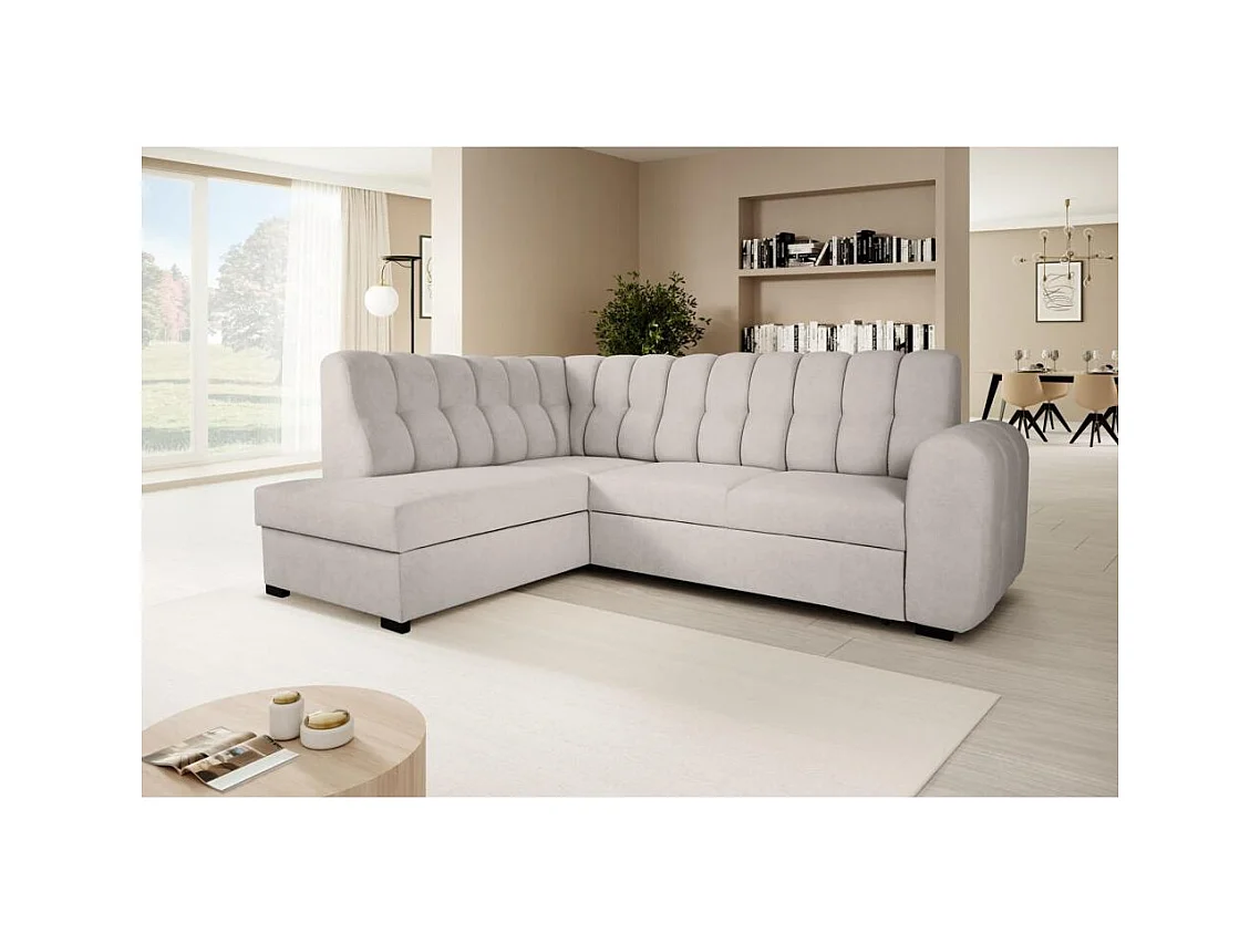 ECKSCHLAFSOFA Zoja links beige