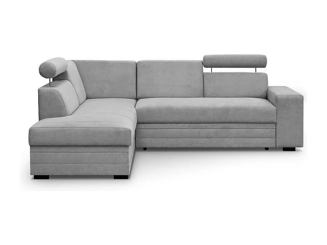 ECKSCHLAFSOFA Roma hellgrau links