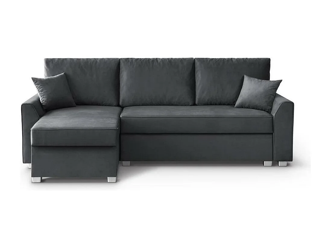 ECKSCHLAFSOFA Teramo dunkelgrau
