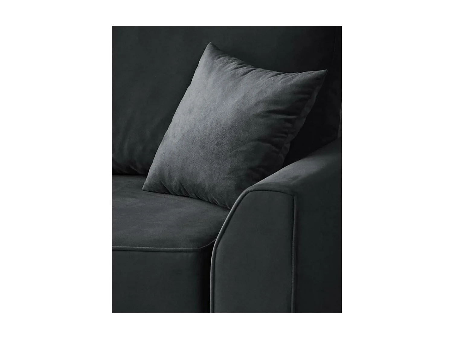 ECKSCHLAFSOFA Teramo dunkelgrau