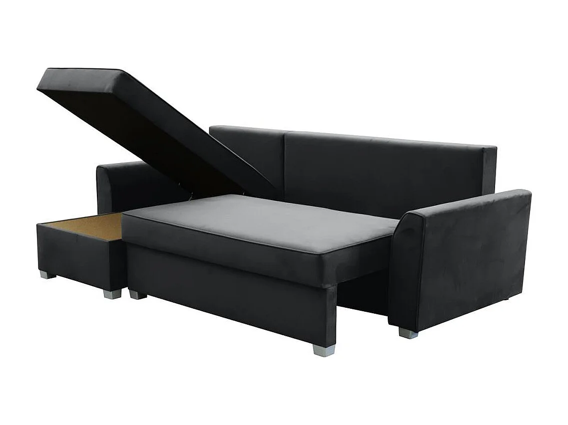 ECKSCHLAFSOFA Teramo dunkelgrau