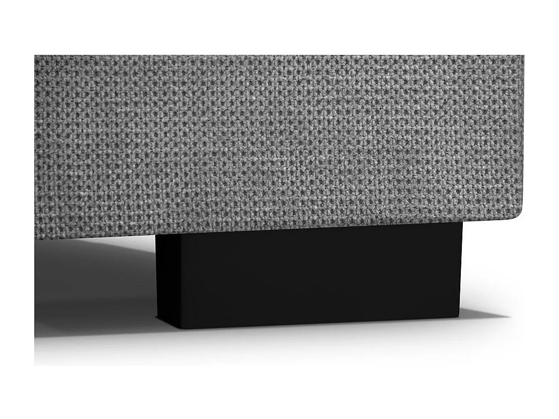 ECKSCHLAFSOFA Roma schwarz links