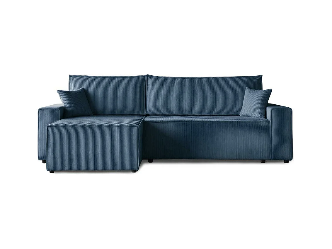 CANAPE CLOISON avec fonction sommeil Hektor bleu foncé