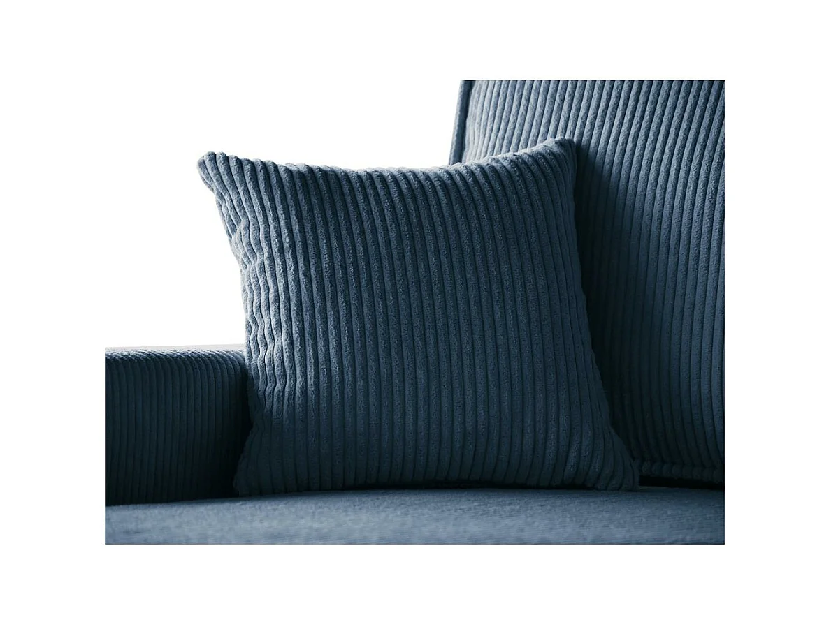 CANAPE CLOISON avec fonction sommeil Hektor bleu foncé