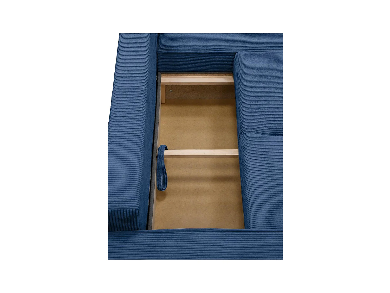 HOEKBANK Primo L donkerblauw