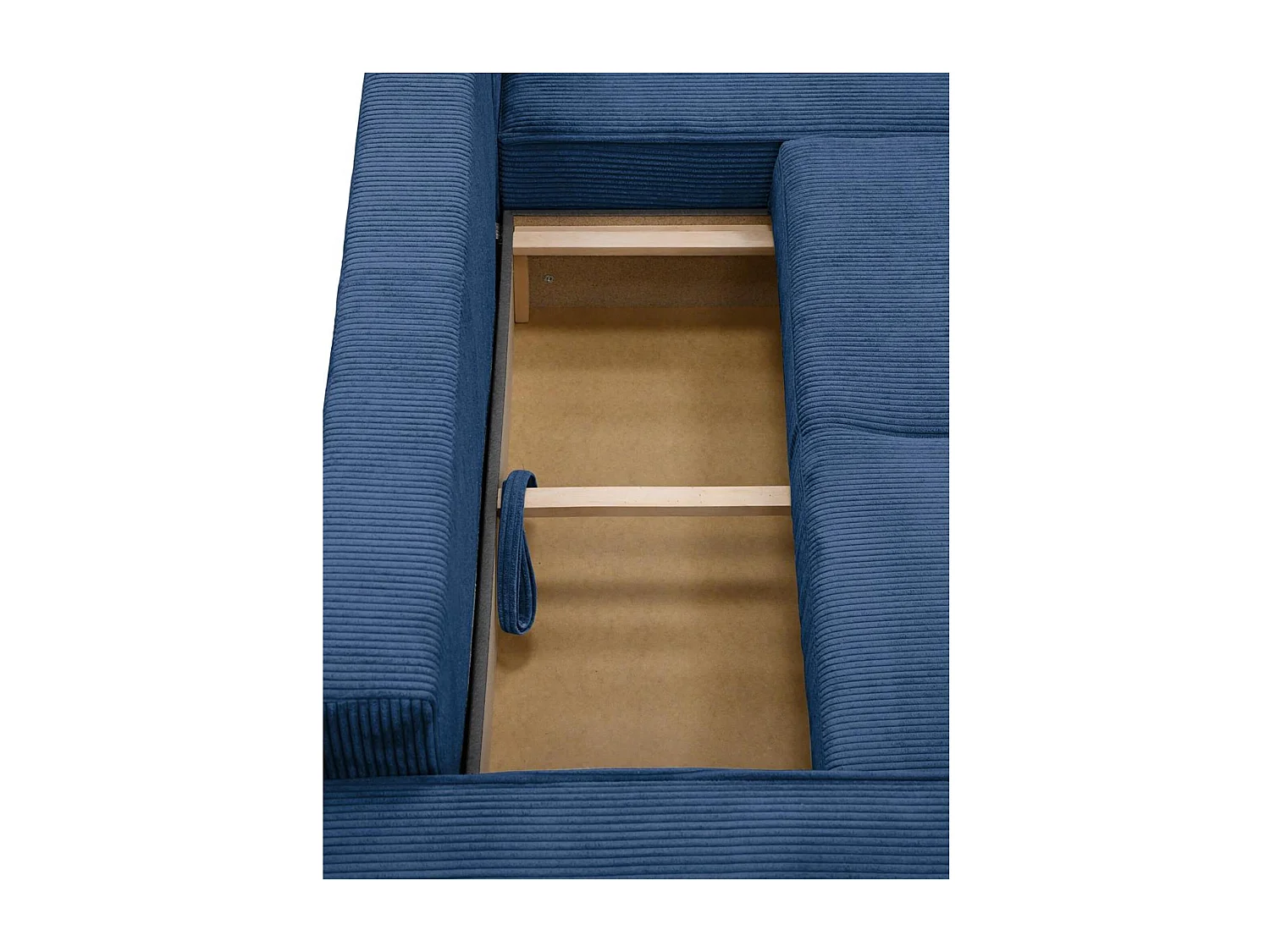 HOEKBANK Primo L donkerblauw