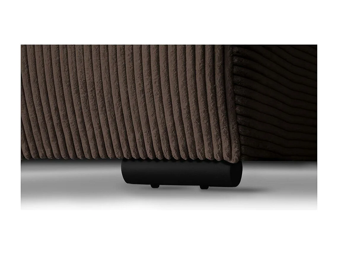 Hoekslaapbank Benny bruin links