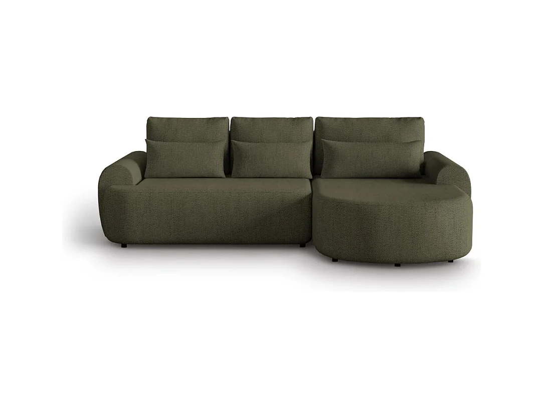 ECKSCHLAFSOFA Olivio L Olivgrün