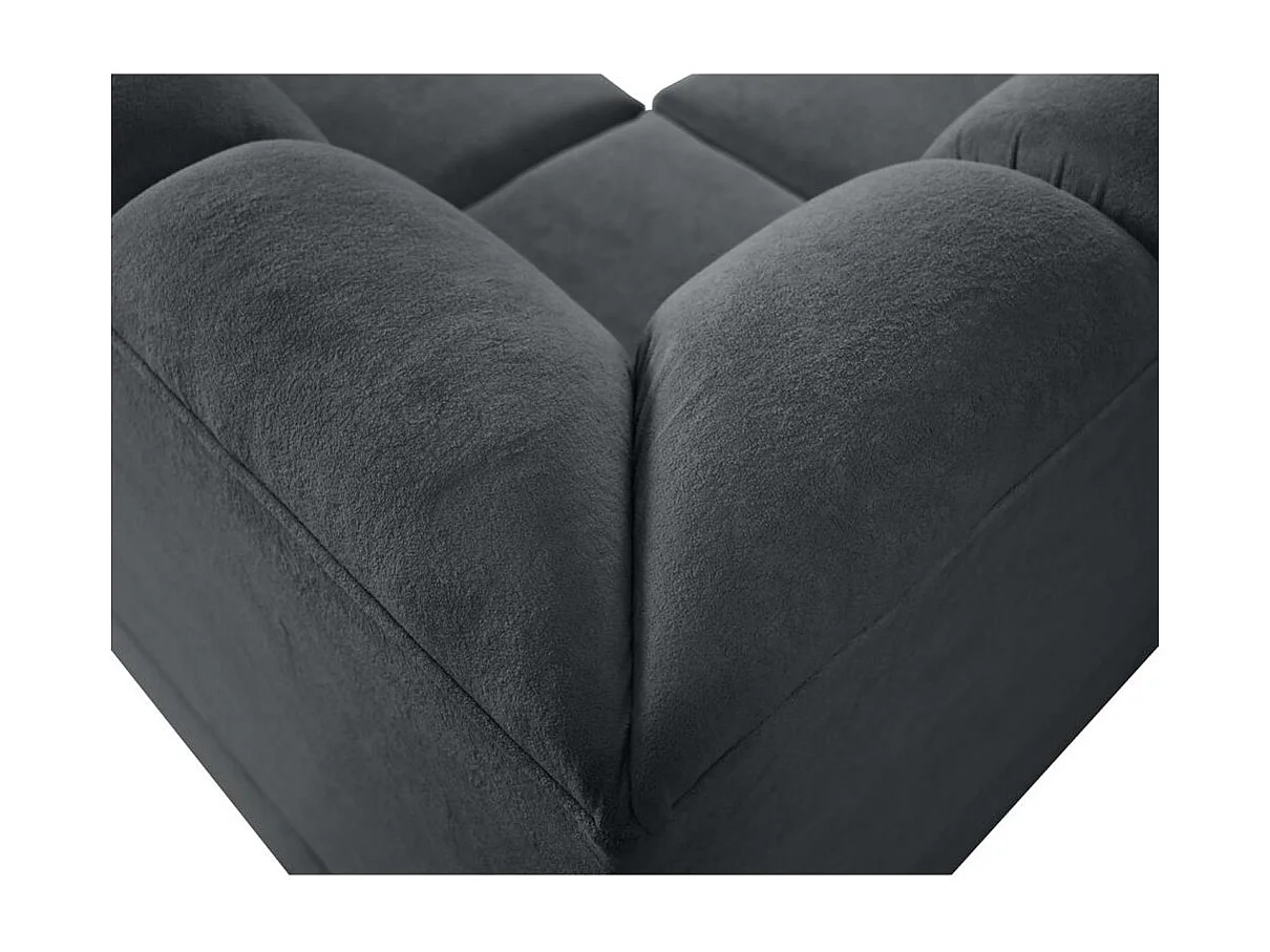 ECKSCHLAFSOFA Zoja links dunkelgrau