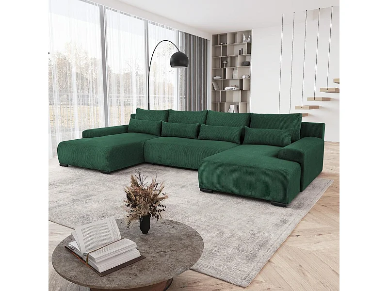 WOHNLANDSCHAFT Benny U grün