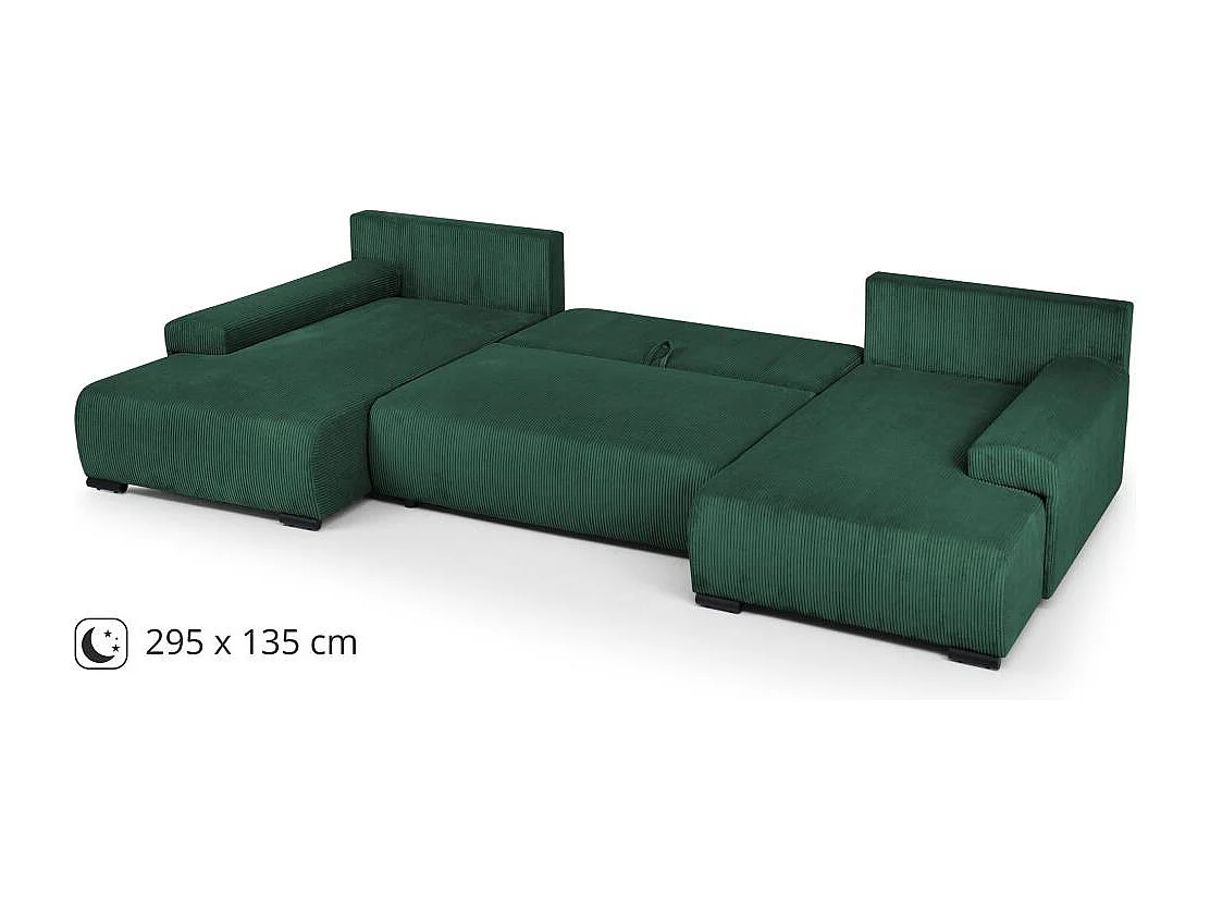 WOHNLANDSCHAFT Benny U grün