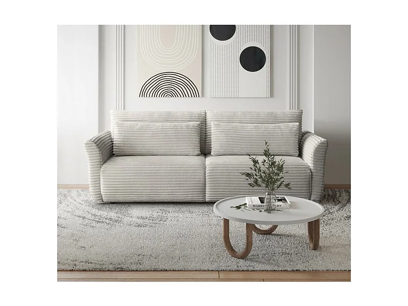 SCHLAFSOFA Samir 3-Sitzer beige