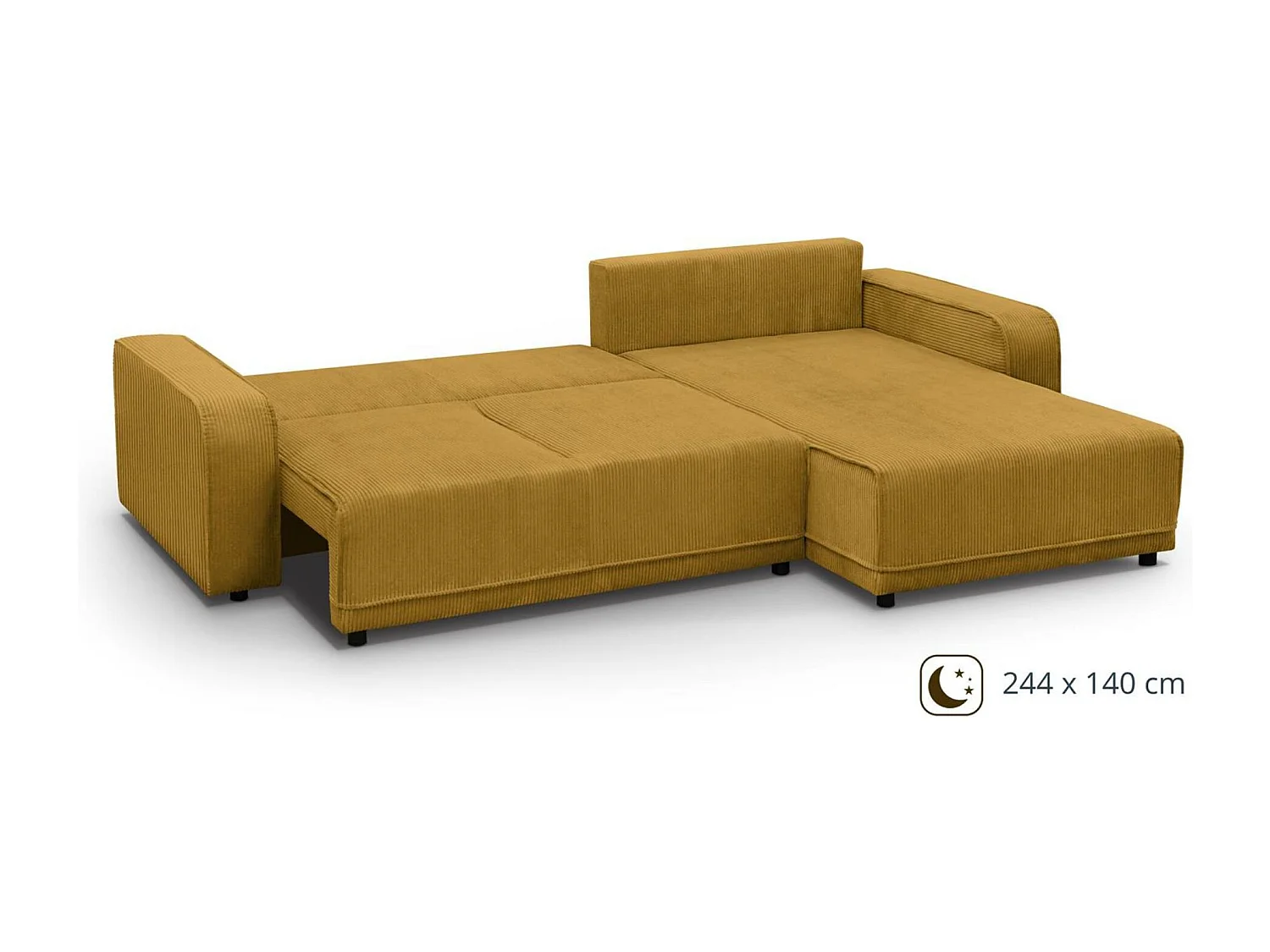 HOEKBANK Primo L geel