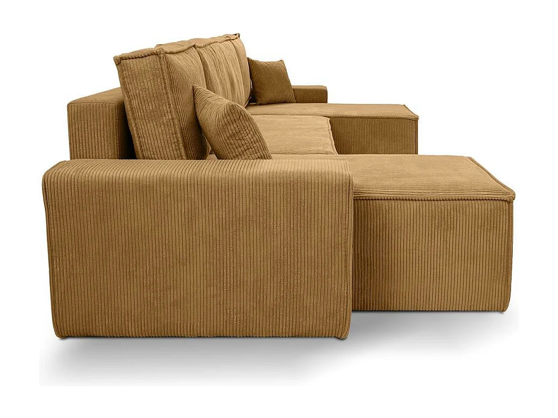 WOHNLANDSCHAFT Hektor U mit Schlaffunktion gelb