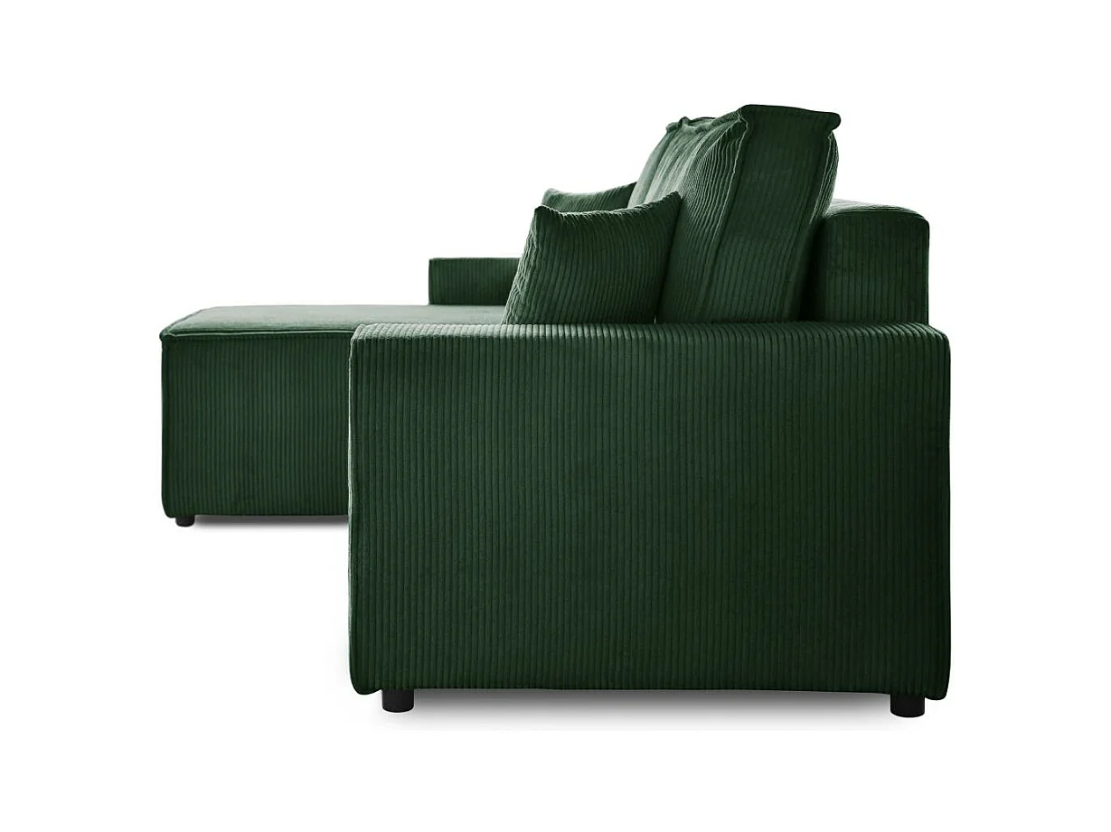 CANAPE AVEC FONCTION LIT Hektor vert foncé