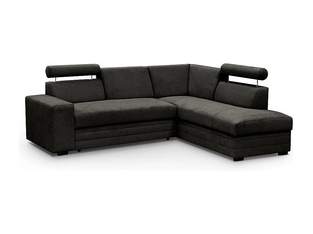 Hoekslaapbank Roma donkergrijs rechts